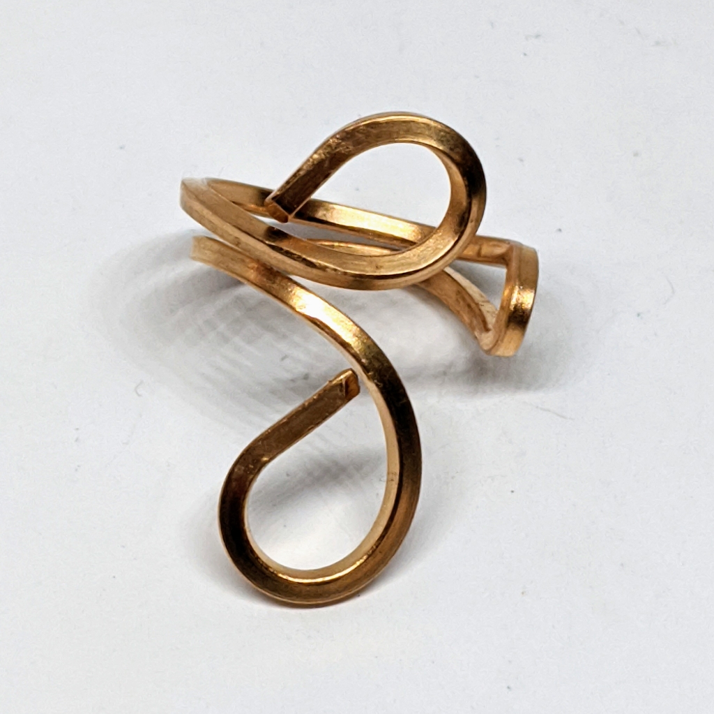 Handcrafted Bronze Statement Ring